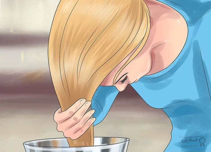 از بین بردن سبزی مو