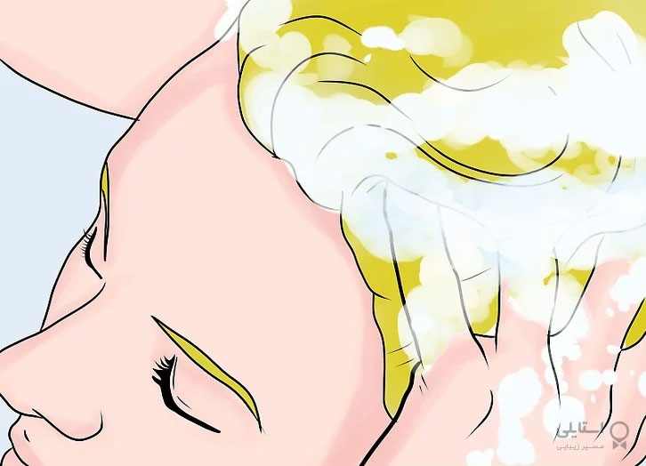 از بین بردن سبزی مو